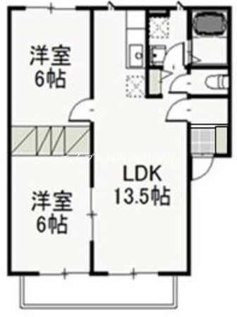 備前西市駅 徒歩19分 2階の物件間取画像